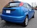 2007 Aqua Blue Metallic Ford Focus ZX5 SE Hatchback  photo #8