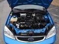 2007 Aqua Blue Metallic Ford Focus ZX5 SE Hatchback  photo #9