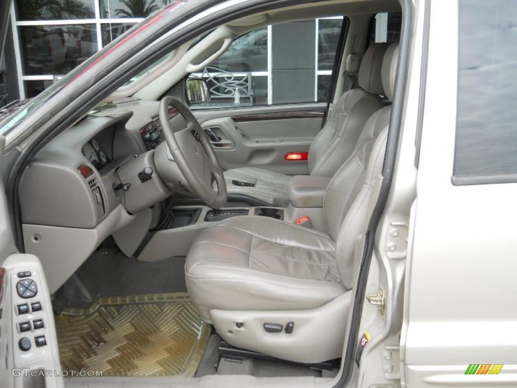 2003 Grand Cherokee Limited - Light Pewter Metallic / Sandstone photo #11