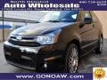 2009 Ebony Black Ford Focus SES Coupe  photo #1