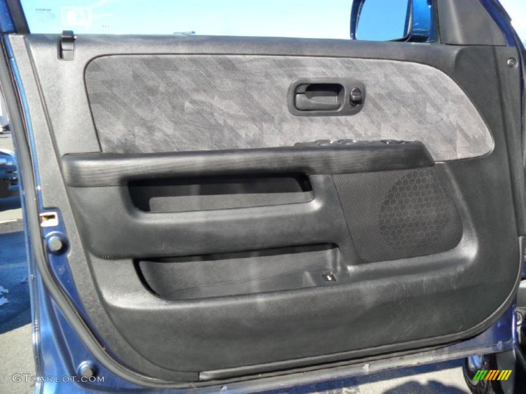 2004 CR-V EX 4WD - Eternal Blue Pearl / Black photo #6