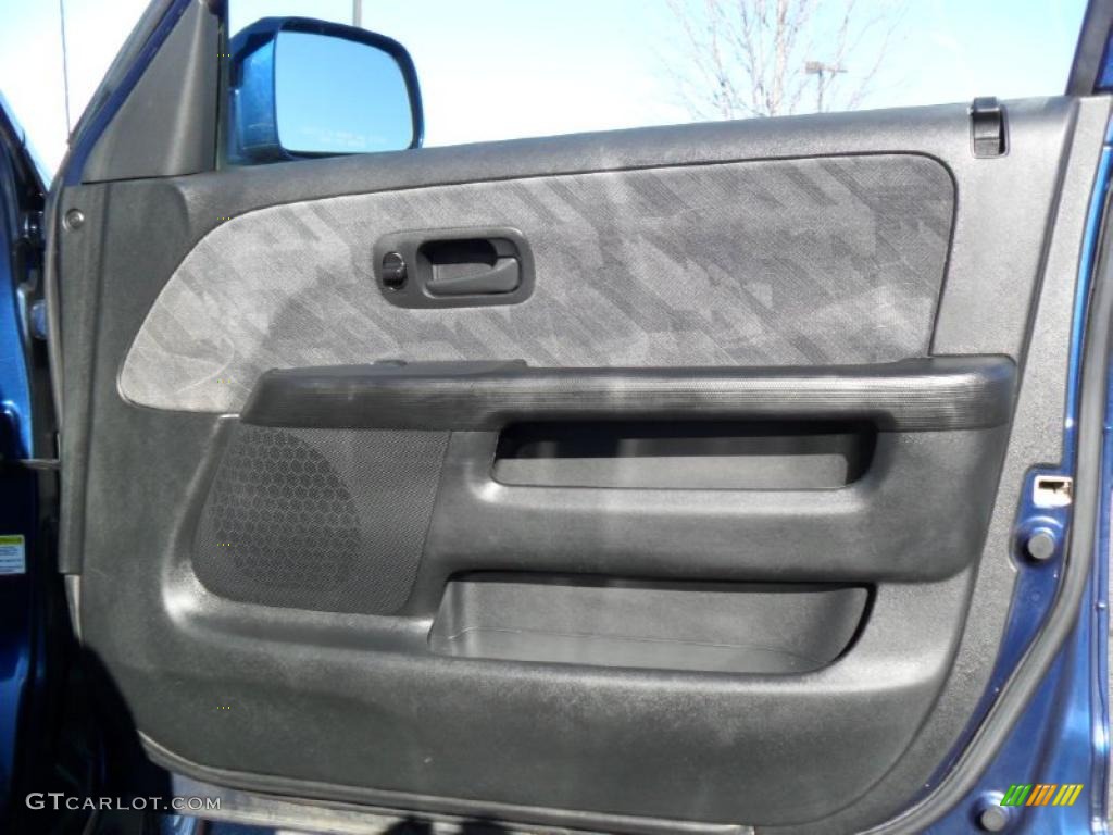 2004 CR-V EX 4WD - Eternal Blue Pearl / Black photo #18