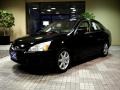 2003 Nighthawk Black Pearl Honda Accord EX V6 Sedan  photo #1