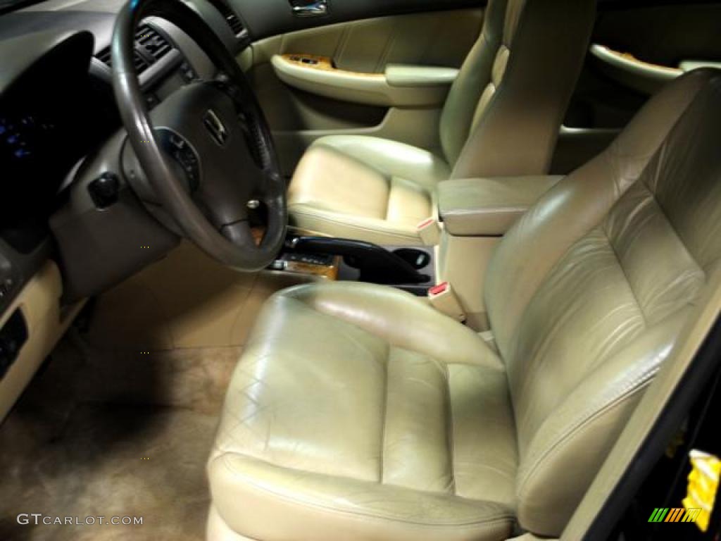 2003 Accord EX V6 Sedan - Nighthawk Black Pearl / Ivory photo #21