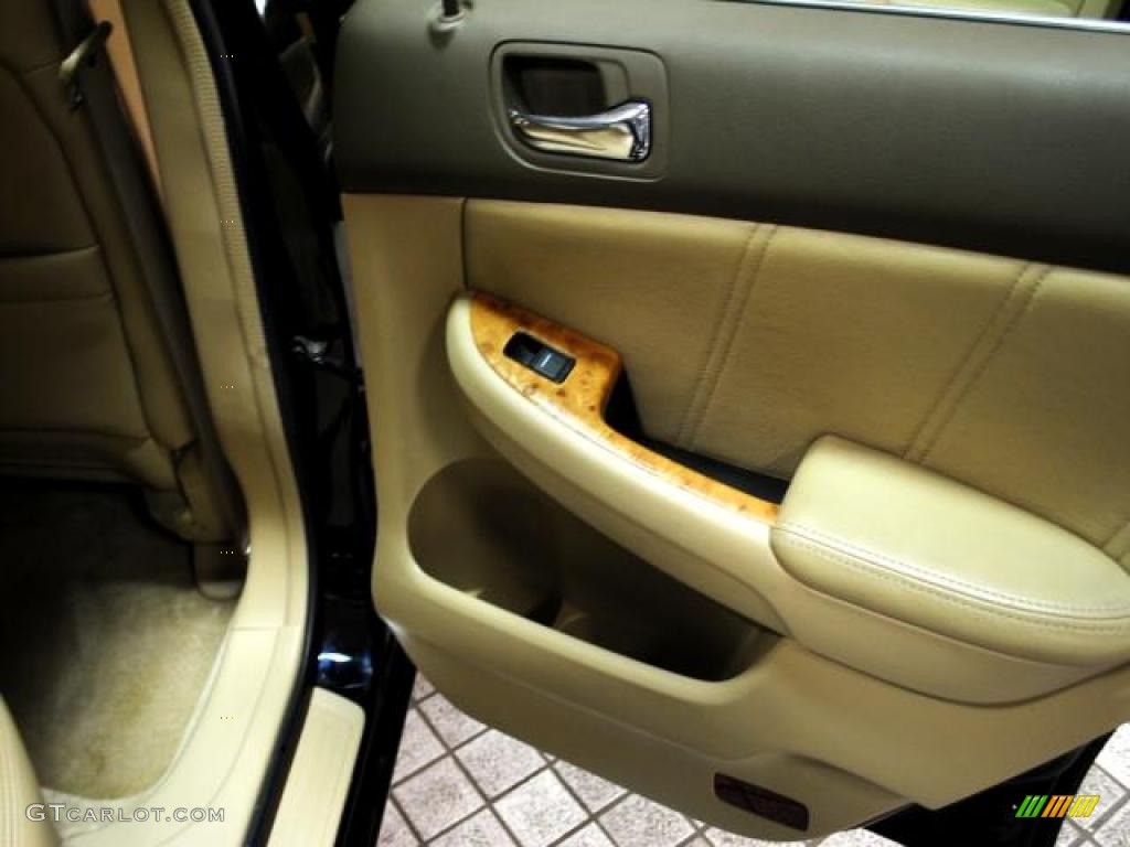 2003 Accord EX V6 Sedan - Nighthawk Black Pearl / Ivory photo #29