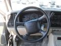 Pewter/Shale 2002 GMC Yukon SLT 4x4 Steering Wheel