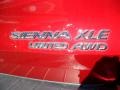 2004 Salsa Red Pearl Toyota Sienna XLE Limited AWD  photo #4