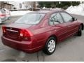 2002 Radiant Ruby Red Pearl Honda Civic EX Sedan  photo #5