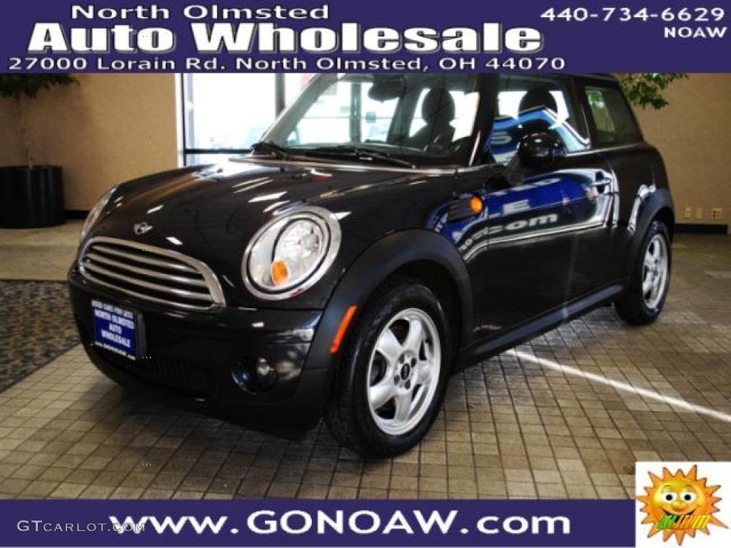 2007 Cooper Hardtop - Astro Black Metallic / Carbon Black/Carbon Black photo #1