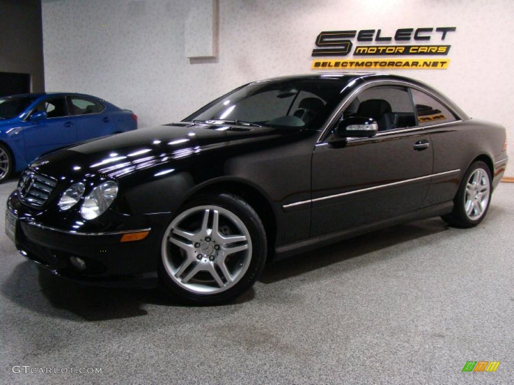 2006 CL 500 - Black / Charcoal photo #1