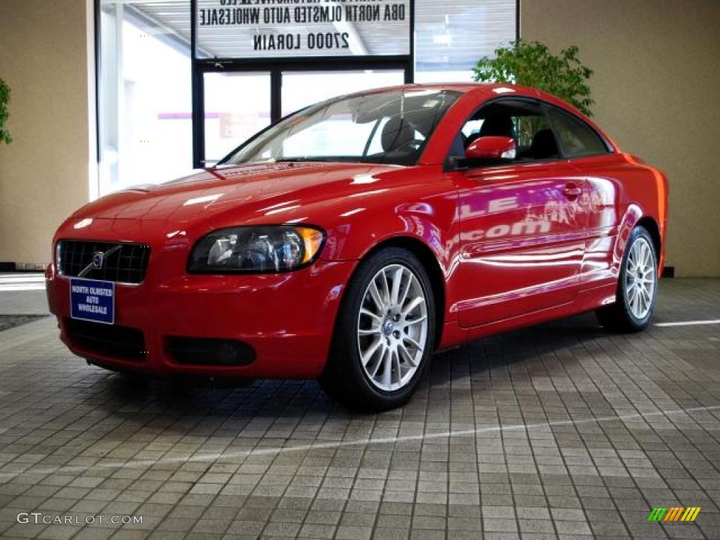 2006 C70 T5 Convertible - Passion Red / Off Black photo #1
