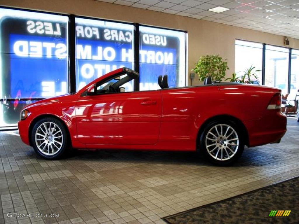 2006 C70 T5 Convertible - Passion Red / Off Black photo #3