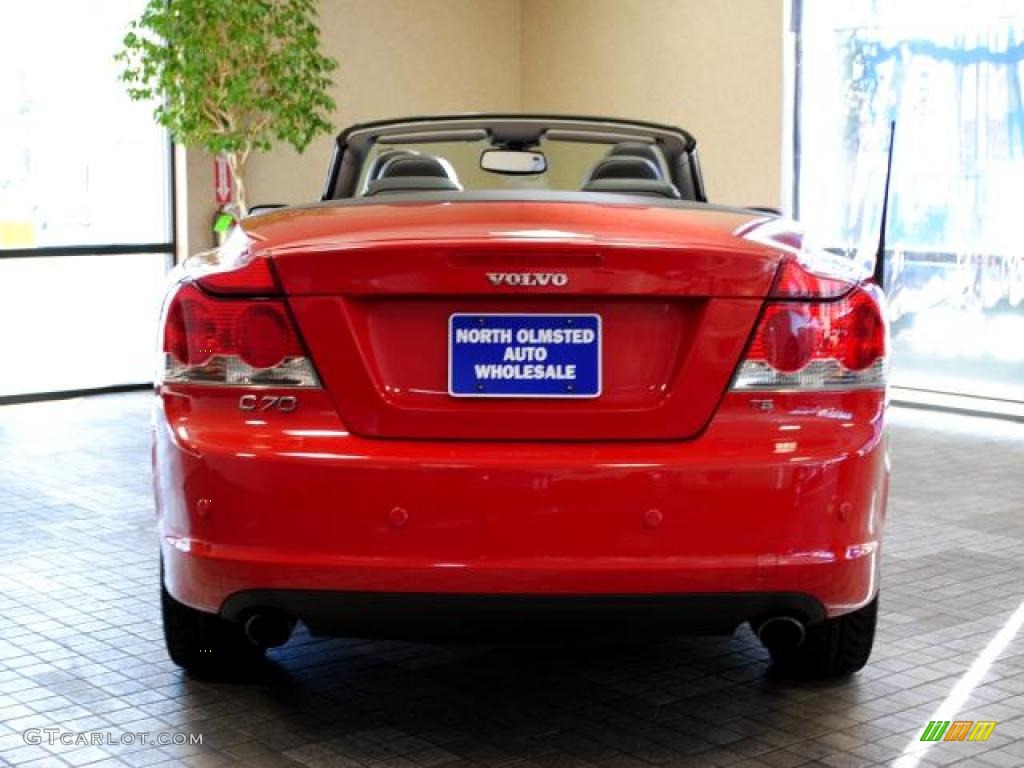 2006 C70 T5 Convertible - Passion Red / Off Black photo #5