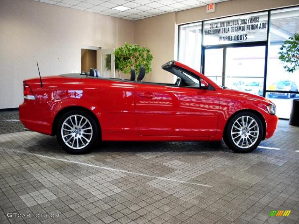 2006 C70 T5 Convertible - Passion Red / Off Black photo #8