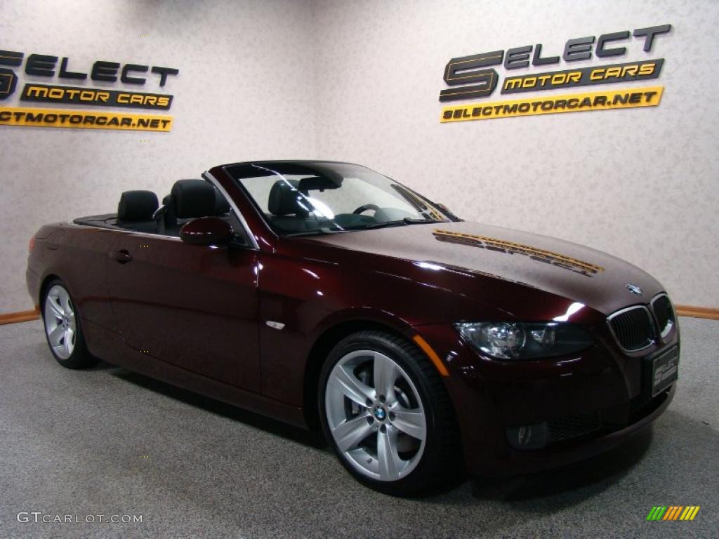 2008 3 Series 335i Convertible - Barbera Red Metallic / Black photo #3