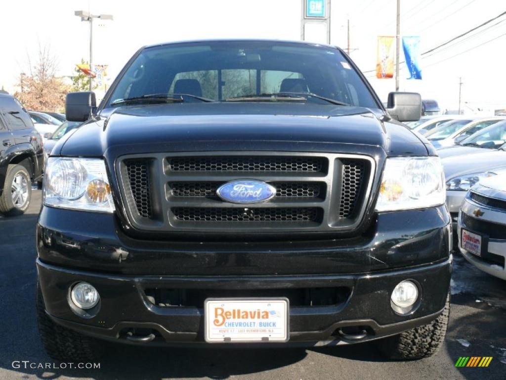 2006 F150 FX4 SuperCrew 4x4 - Black / Black photo #2