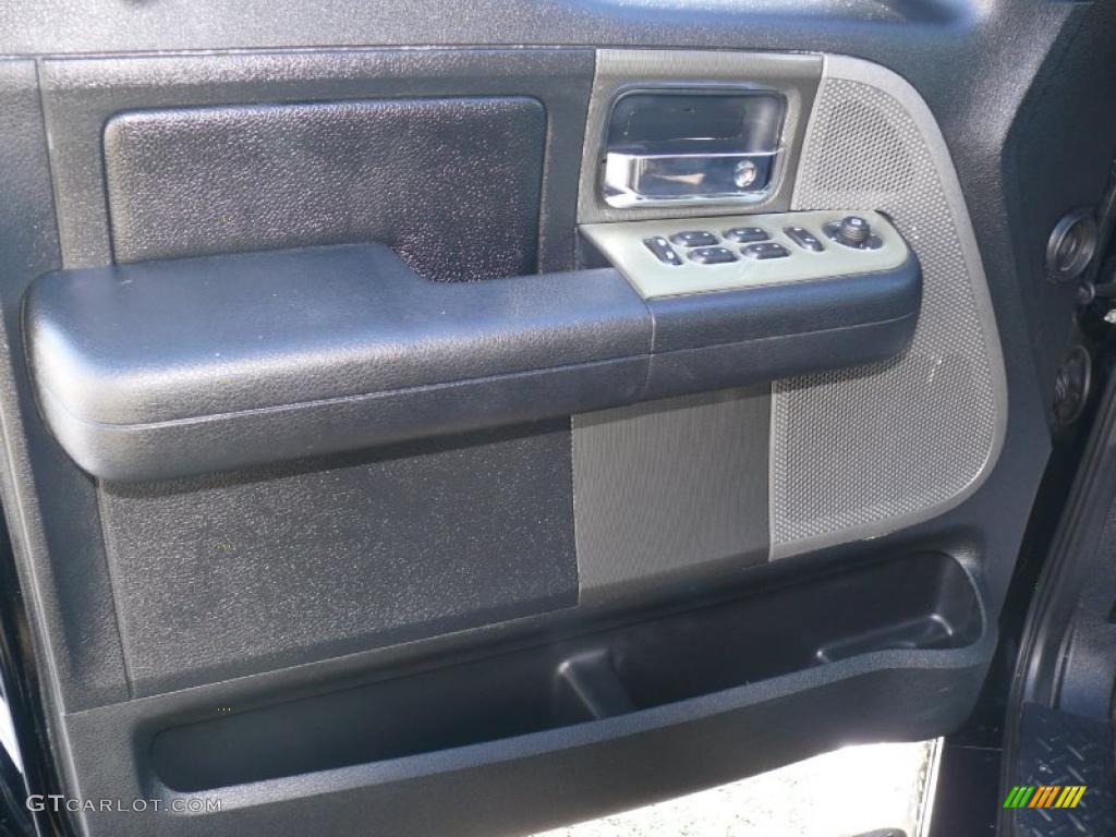 2006 F150 FX4 SuperCrew 4x4 - Black / Black photo #6