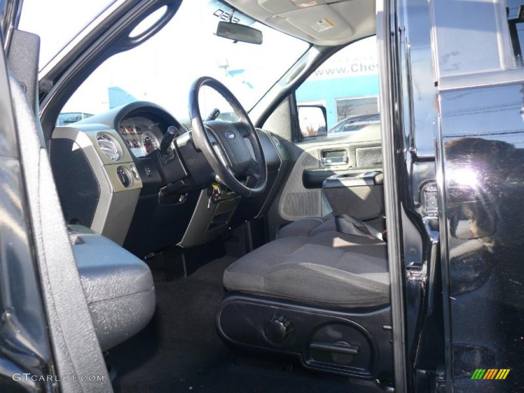 2006 F150 FX4 SuperCrew 4x4 - Black / Black photo #7