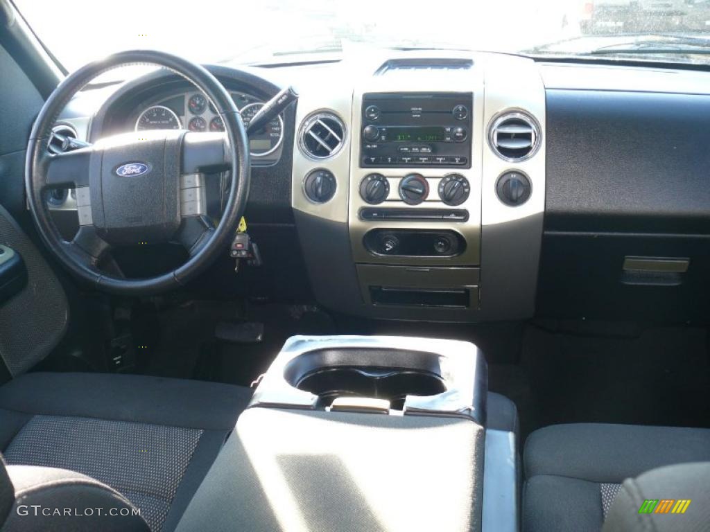 2006 F150 FX4 SuperCrew 4x4 - Black / Black photo #9