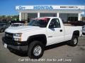 2006 Summit White Chevrolet Silverado 2500HD Work Truck Regular Cab 4x4  photo #1