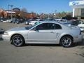 2000 Silver Metallic Ford Mustang V6 Coupe  photo #2