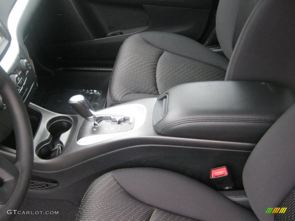 Black/Light Frost Beige Interior 2011 Dodge Journey Mainstreet Photo #43113469