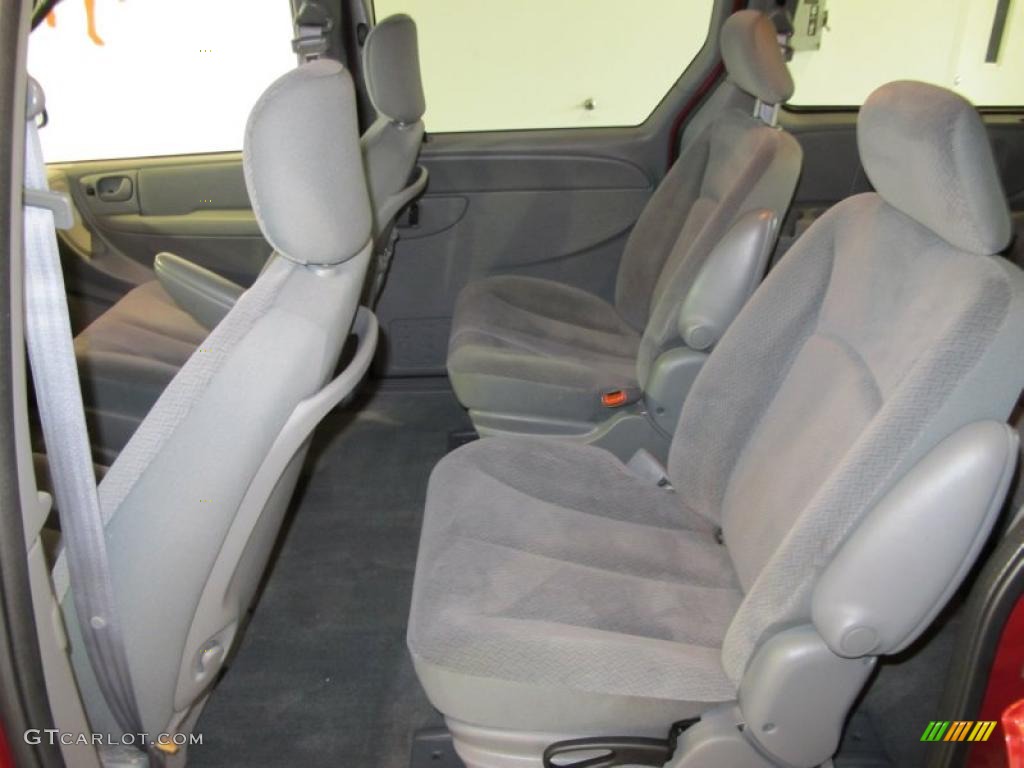 Medium Slate Gray Interior 2004 Chrysler Town & Country LX Photo #43113745