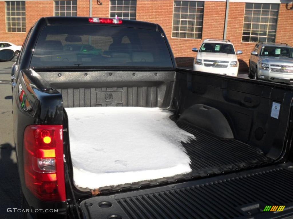 2011 Silverado 1500 LTZ Crew Cab 4x4 - Black / Light Titanium/Dark Titanium photo #19