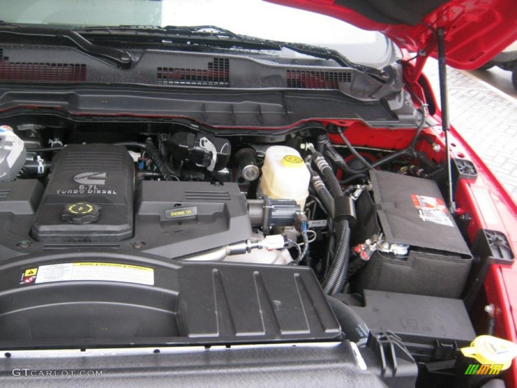 2011 Dodge Ram 3500 HD SLT Regular Cab 4x4 Dually Engine Photos