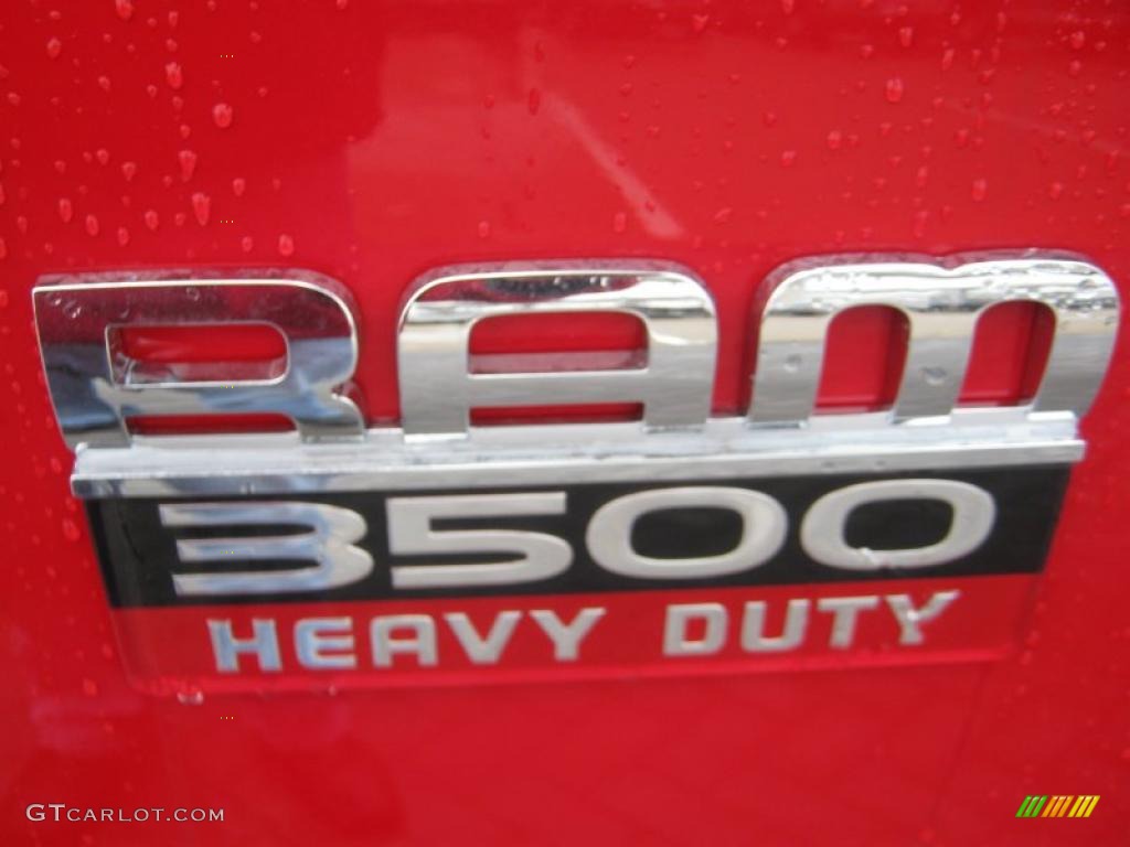 2011 Dodge Ram 3500 HD SLT Regular Cab 4x4 Dually Marks and Logos Photos