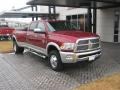 Deep Cherry Red Crystal Pearl - Ram 3500 HD Laramie Crew Cab 4x4 Dually Photo No. 6