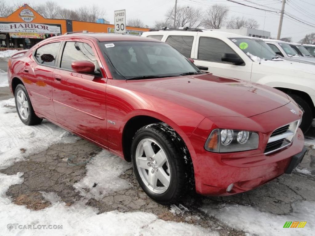 Inferno Red Crystal Pearl 2007 Dodge Charger R/T AWD Exterior Photo #43116545