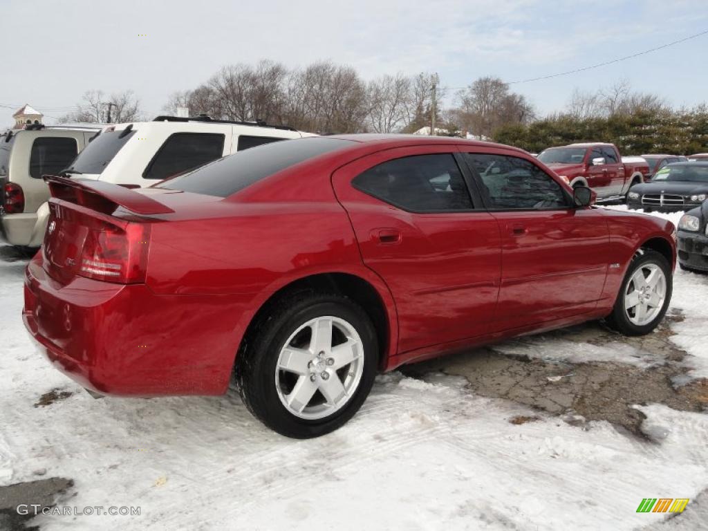 Inferno Red Crystal Pearl 2007 Dodge Charger R/T AWD Exterior Photo #43116557