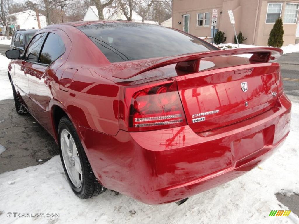 Inferno Red Crystal Pearl 2007 Dodge Charger R/T AWD Exterior Photo #43116565