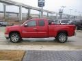 2011 Fire Red GMC Sierra 1500 Texas Edition Extended Cab  photo #2
