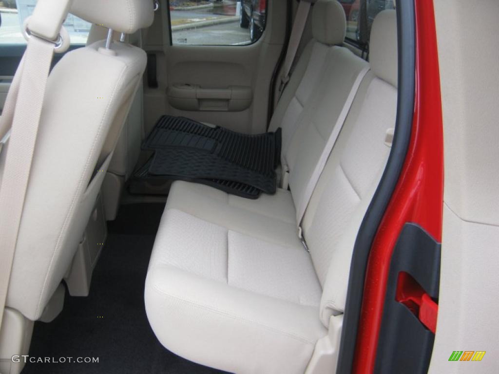 2011 Sierra 1500 Texas Edition Extended Cab - Fire Red / Ebony/Light Cashmere photo #15
