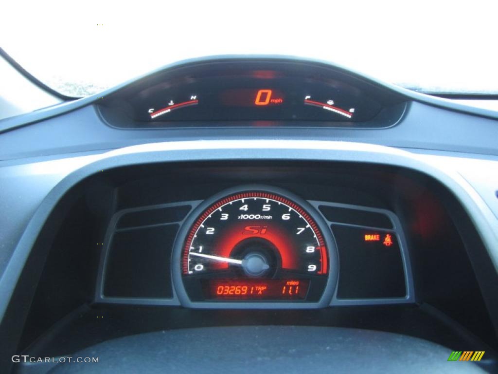 2009 Honda Civic Si Coupe Gauges Photo #43118773