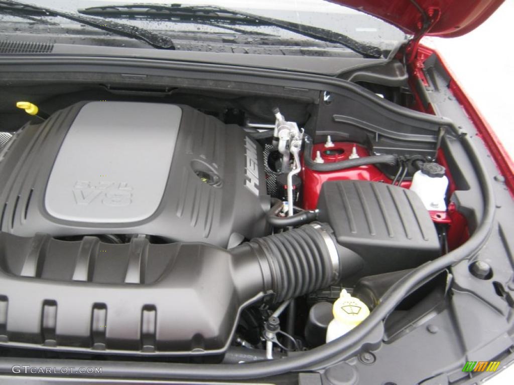 2011 Jeep Grand Cherokee Overland 5.7 Liter HEMI MDS OHV 16-Valve VVT V8 Engine Photo #43118869