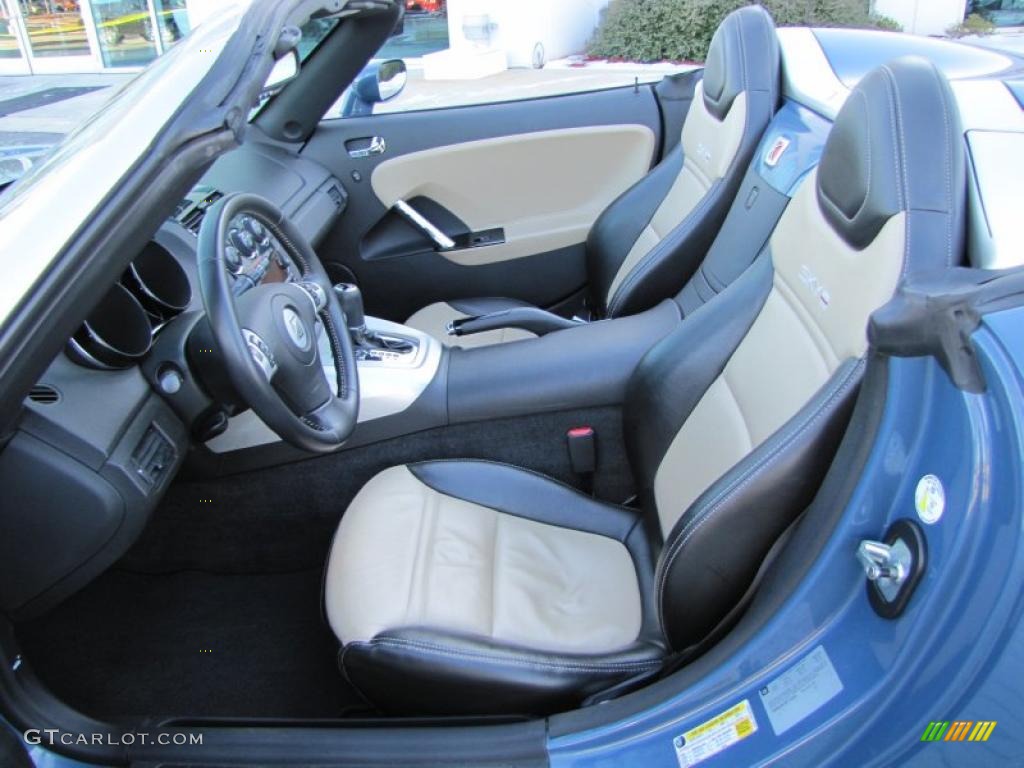 Tan Interior 2008 Saturn Sky Red Line Roadster Photo #43119057