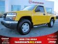 2004 Flame Yellow GMC Canyon SLE Regular Cab #43080064