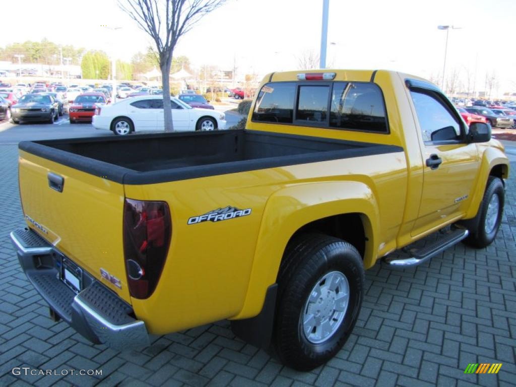 Flame Yellow 2004 GMC Canyon SLE Regular Cab Exterior Photo #43119921