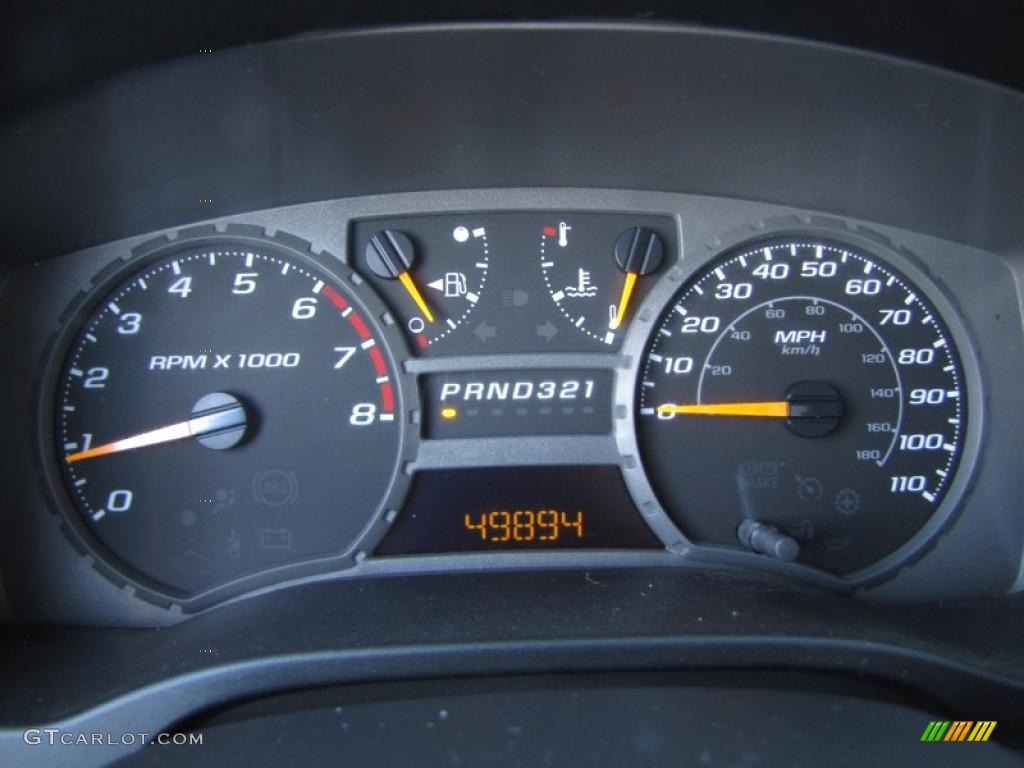 2004 GMC Canyon SLE Regular Cab Gauges Photo #43120090