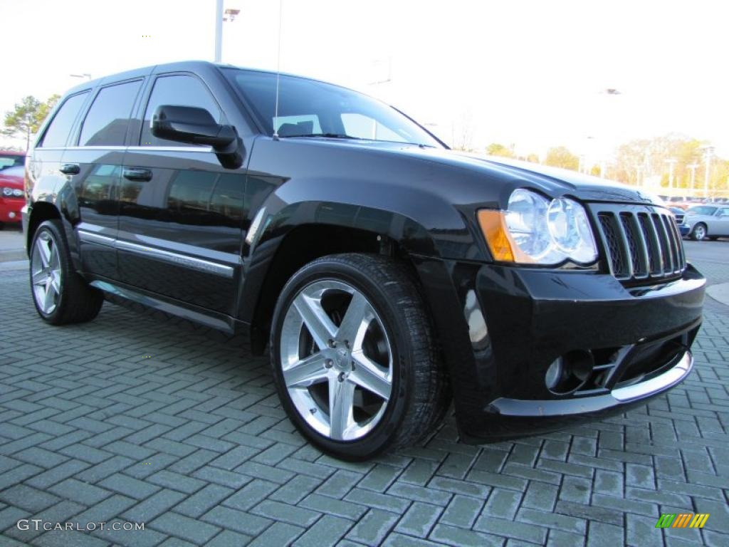 Black 2008 Jeep Grand Cherokee SRT8 4x4 Exterior Photo #43120282