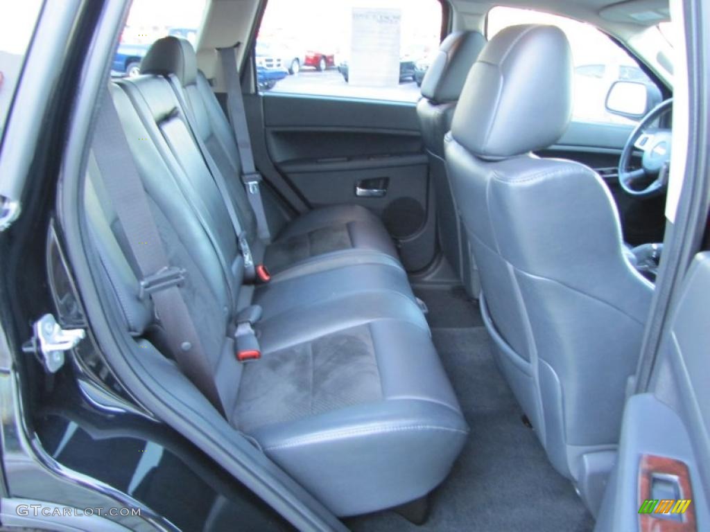 Dark Slate Gray Interior 2008 Jeep Grand Cherokee SRT8 4x4 Photo #43120466
