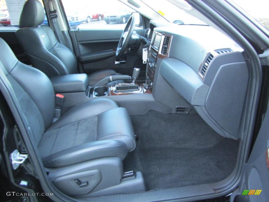 Dark Slate Gray Interior 2008 Jeep Grand Cherokee SRT8 4x4 Photo #43120498