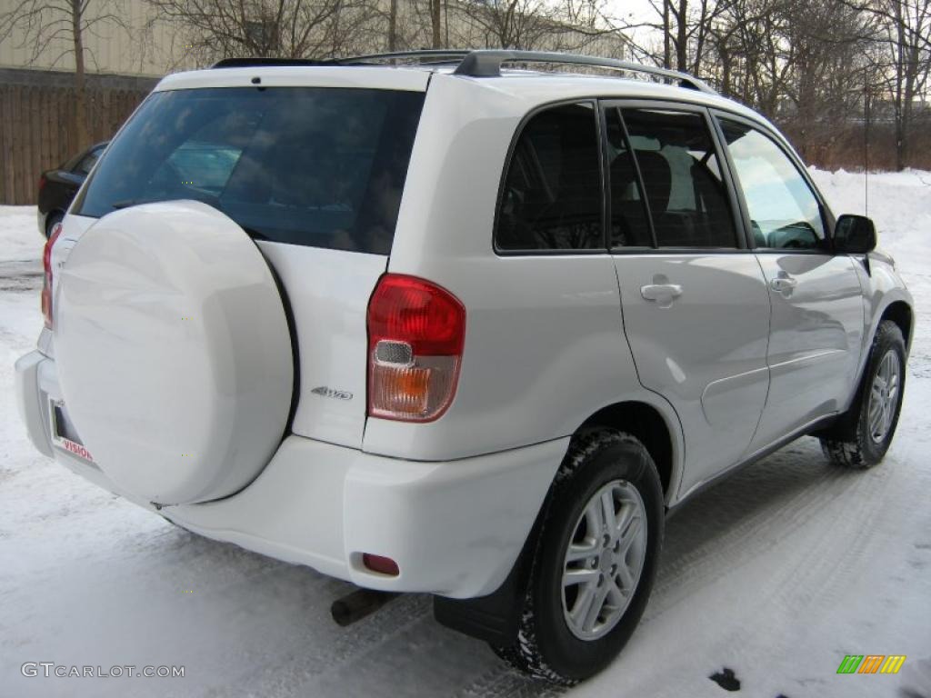 2003 RAV4 4WD - Natural White / Gray photo #2