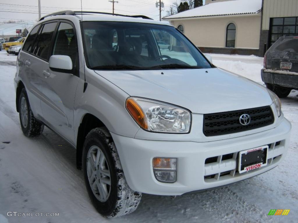 2003 RAV4 4WD - Natural White / Gray photo #17