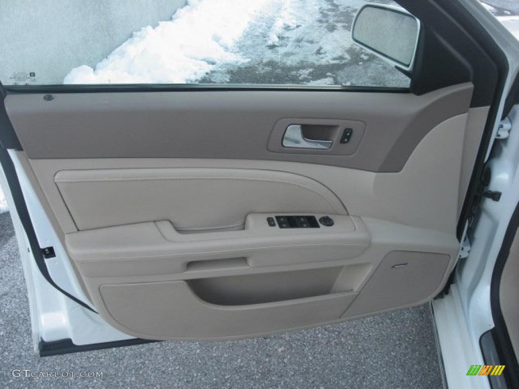 2008 Cadillac STS 4 V6 AWD Cashmere Door Panel Photo #43123018