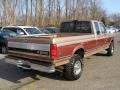 1995 Light Santa Fe Metallic Ford F250 XLT Extended Cab 4x4  photo #8