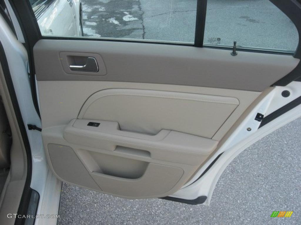 2008 Cadillac STS 4 V6 AWD Cashmere Door Panel Photo #43123050